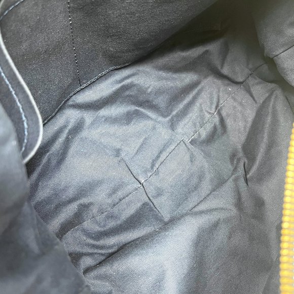 LOUIS VUITTON Vintage LV Monogram Rhapsody Shoulder Bag Cotton Blue RankAB - Picture 11 of 12